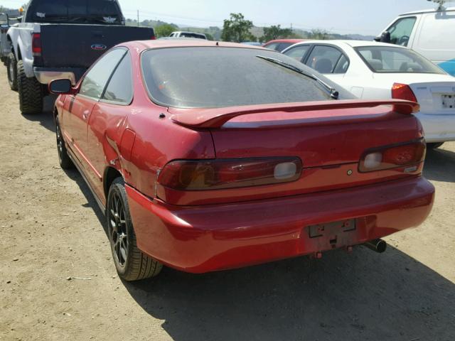 JH4DC2385TS005398 - 1996 ACURA INTEGRA GS RED photo 3