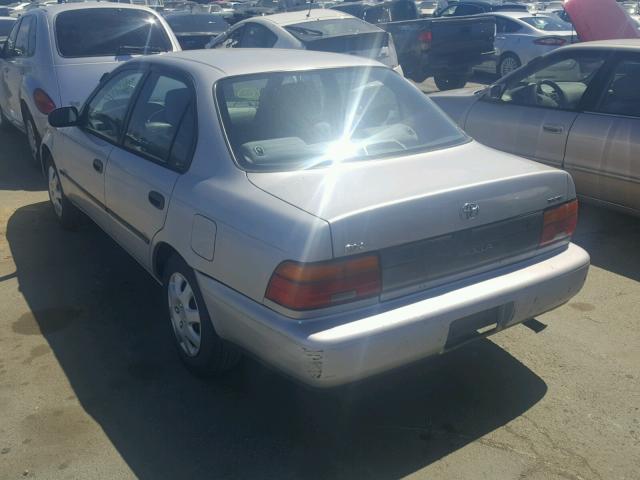 JT2AE09B9R0070158 - 1994 TOYOTA COROLLA LE 银色 照片 3