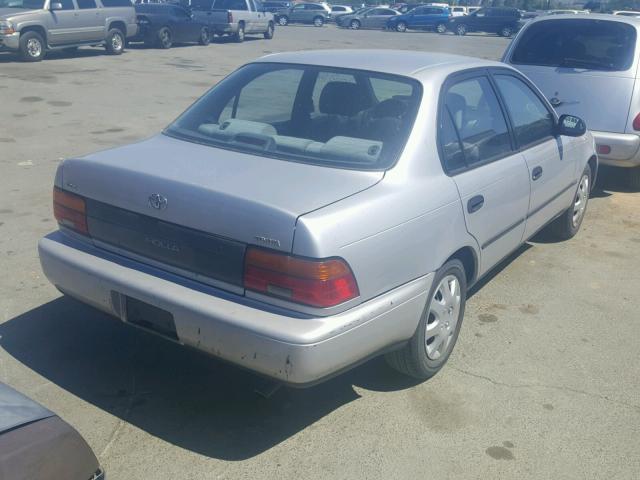 JT2AE09B9R0070158 - 1994 TOYOTA COROLLA LE SILVER photo 4