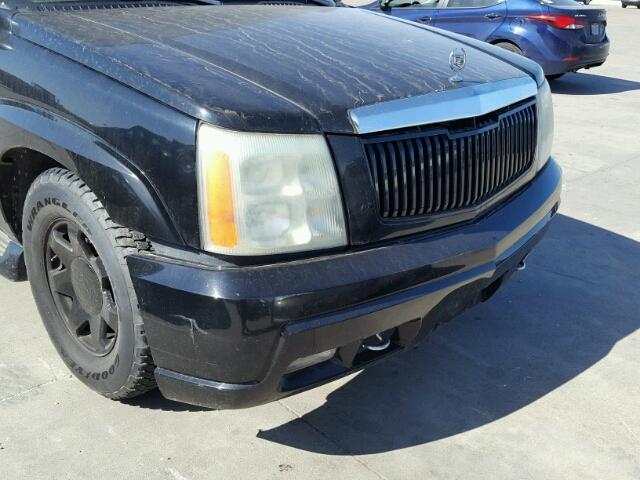 1GYEK63NX4R280810 - 2004 CADILLAC ESCALADE L BLACK photo 9