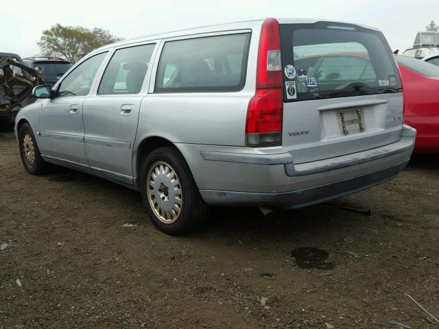 YV1SW61R512095100 - 2001 VOLVO V70 SILVER photo 3