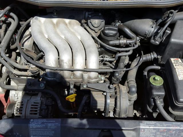 3VWCT21C01M404369 - 2001 VOLKSWAGEN NEW BEETLE 红色 照片 7