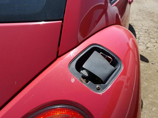 3VWCT21C01M404369 - 2001 VOLKSWAGEN NEW BEETLE 红色 照片 9