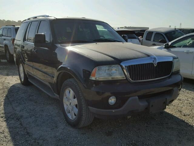 5LMEU68H23ZJ36419 - 2003 LINCOLN AVIATOR BLACK photo 1