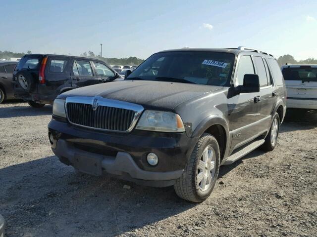 5LMEU68H23ZJ36419 - 2003 LINCOLN AVIATOR 黑色 照片 2