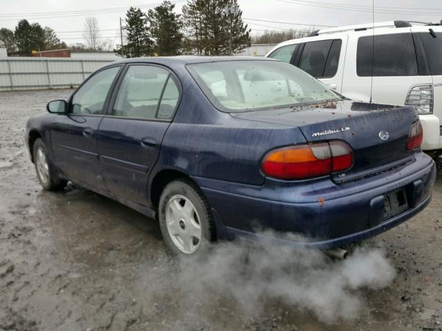 1G1NE52J01M677594 - 2001 CHEVROLET MALIBU LS ლურჯი ფოტო 3