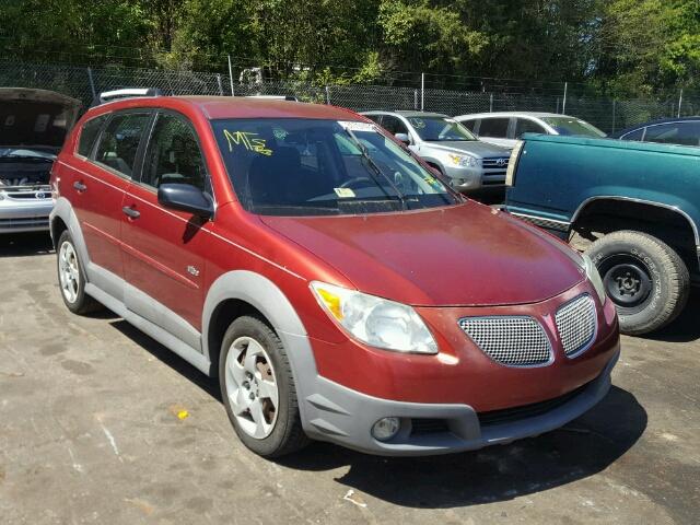 5Y2SL65866Z450662 - 2006 PONTIAC VIBE RED photo 1