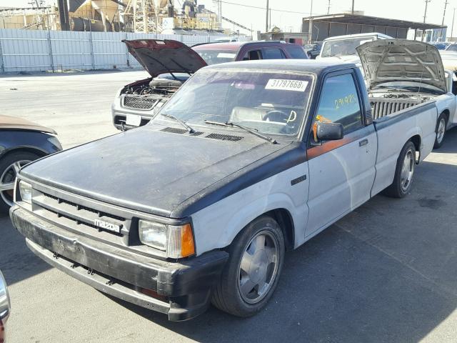 JM2UF1119H0612637 - 1987 MAZDA B2000 GRAY photo 2