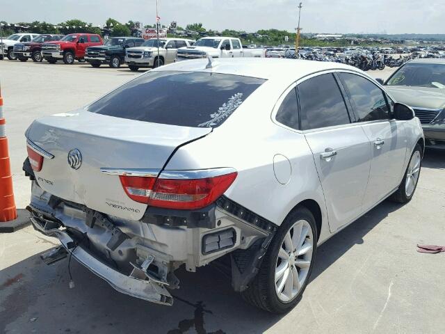 1G4PR5SK7D4104687 - 2013 BUICK VERANO SILVER photo 4