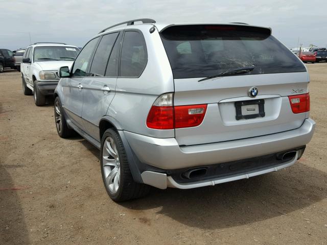 5UXFA93566LE84896 - 2006 BMW X5 4.8IS SILVER photo 3