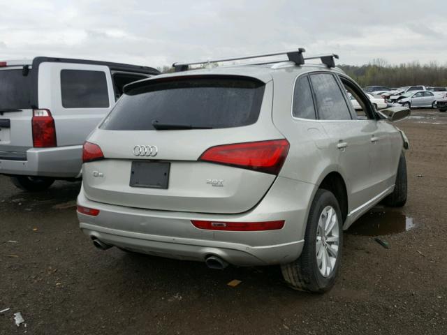 WA1LFAFP2EA036421 - 2014 AUDI Q5 PREMIUM SILVER photo 4