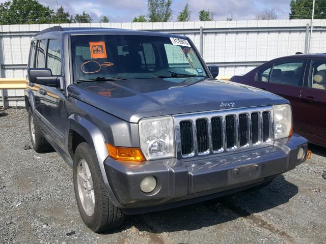 1J8HG48KX8C135243 - 2008 JEEP COMMANDER GRAY photo 1