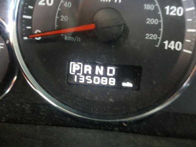 1J8HG48KX8C135243 - 2008 JEEP COMMANDER GRAY photo 8