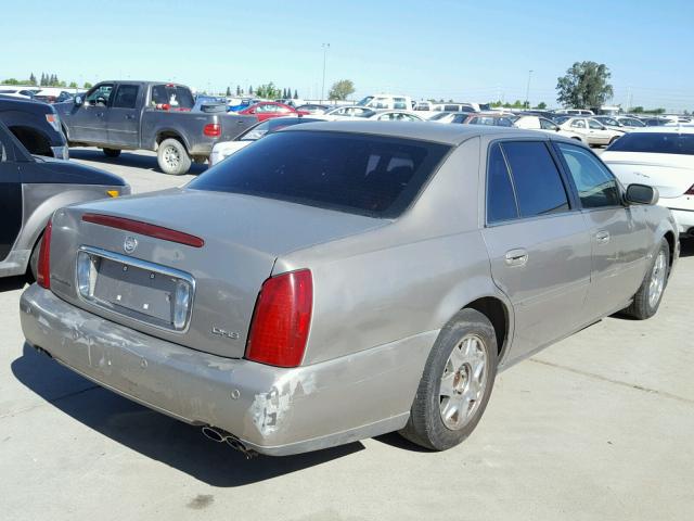 1G6KE57Y32U130842 - 2002 CADILLAC DEVILLE DH BROWN photo 4