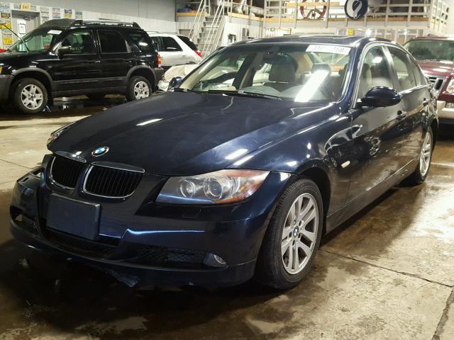 WBAVC93537KX56104 - 2007 BMW 328 XI BLUE photo 2