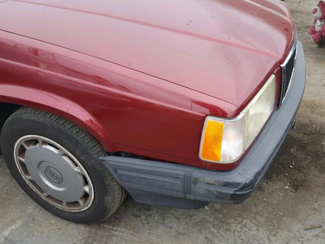 YV1JS8314S1208357 - 1995 VOLVO 940 RED photo 9