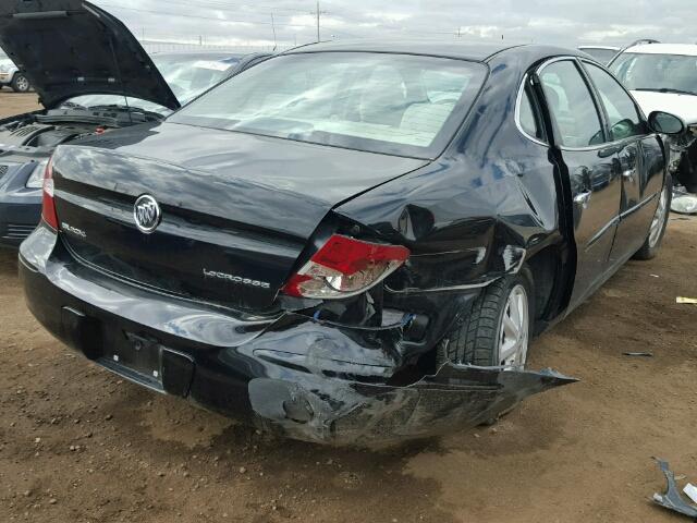 2G4WC532051275533 - 2005 BUICK LACROSSE BLACK photo 4