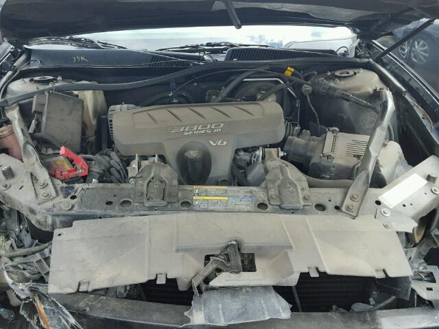 2G4WC532051275533 - 2005 BUICK LACROSSE BLACK photo 7