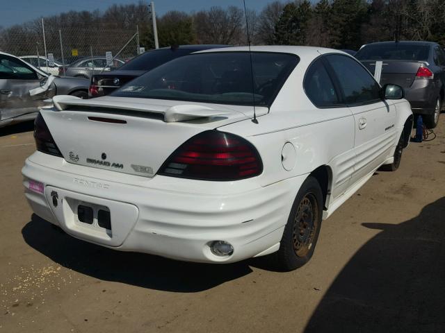 1G2NF12E5YM852954 - 2000 PONTIAC GRAND AM S თეთრი ფოტო 4