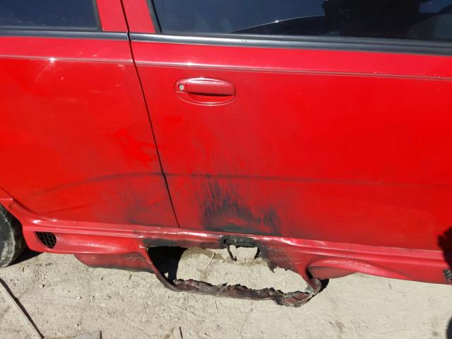 KL1TJ62604B210517 - 2004 CHEVROLET AVEO LS RED photo 10