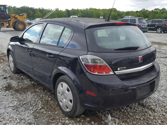 W08AR671X85114025 - 2008 SATURN ASTRA XE BLACK photo 3