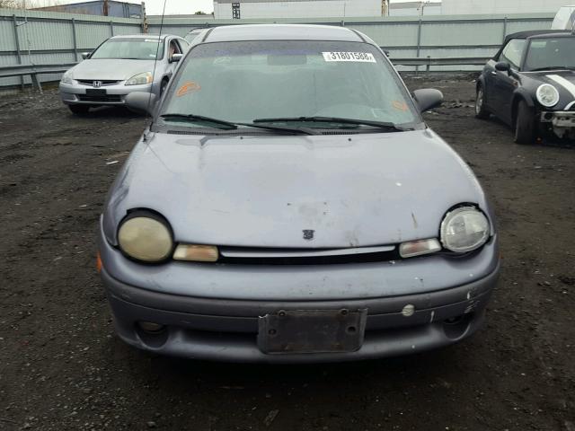 1B3ES67C2SD190822 - 1995 DODGE NEON SPORT GRAY photo 9