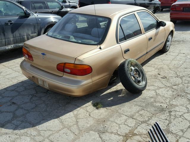 1Y1SK5288YZ403696 - 2000 CHEVROLET GEO PRIZM 金色 照片 4