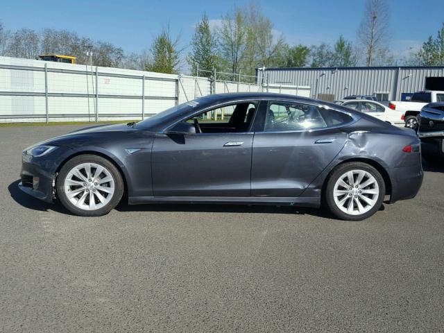 5YJSA1E28GF156725 - 2016 TESLA MODEL S GRAY photo 9