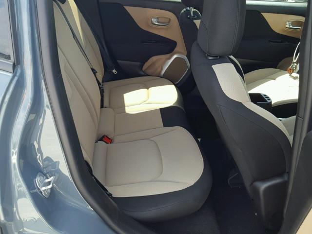 ZACCJBAH6HPF11289 - 2017 JEEP RENEGADE S Կապույտ լուսանկար 6