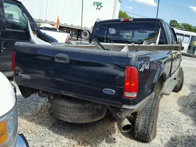 1FTNX21F51EA22161 - 2001 FORD F250 SUPER BLACK photo 4