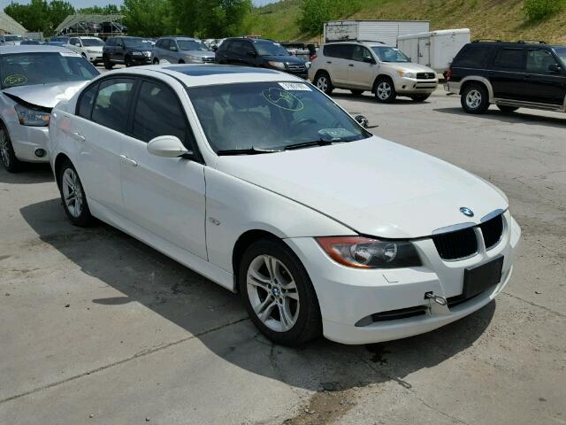 WBAVC93538KZ73640 - 2008 BMW 328 XI WHITE photo 1