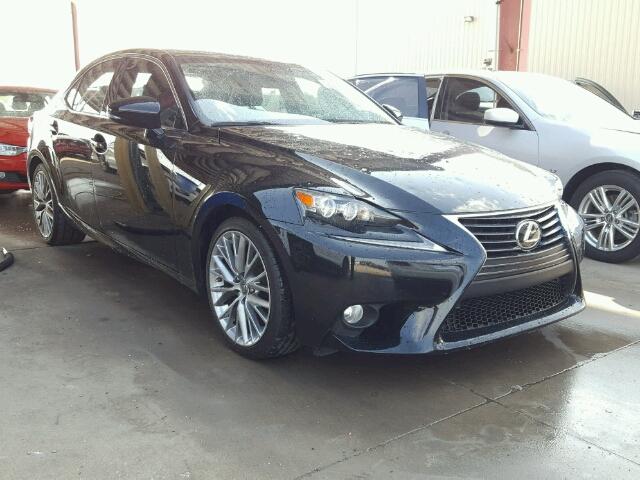 JTHBF1D2XE5030768 - 2014 LEXUS IS 250 BLACK photo 1