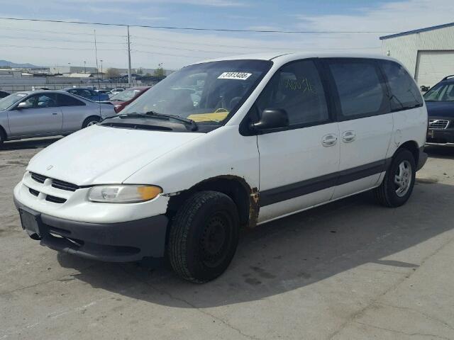 2B4GP45G0XR372877 - 1999 DODGE CARAVAN SE WHITE photo 2