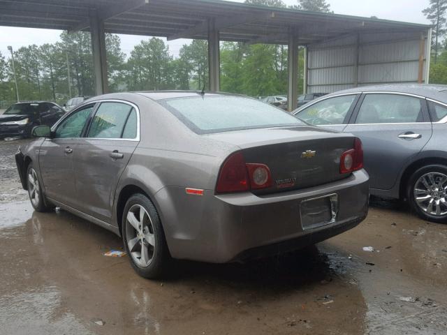 1G1ZC5E1XBF254692 - 2011 CHEVROLET MALIBU 1LT TAN photo 3