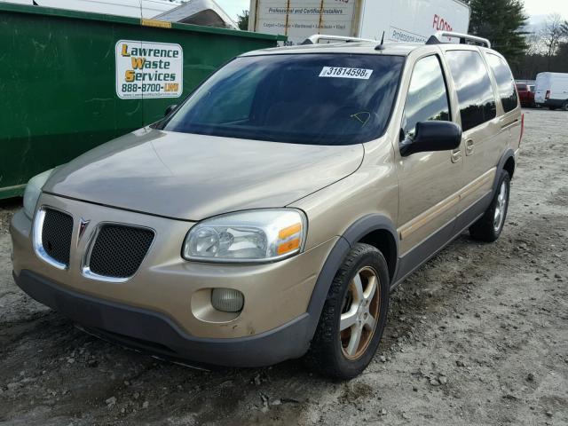 1GMDV33L35D300489 - 2005 PONTIAC MONTANA SV GOLD photo 2