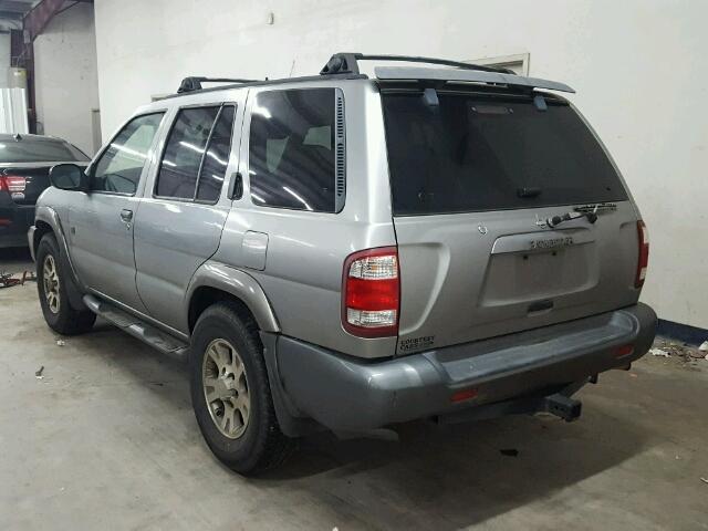 JN8AR07S8XW360775 - 1999 NISSAN PATHFINDER CHARCOAL photo 3