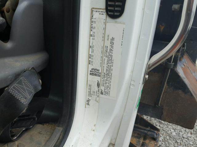 2FZHAWDA66AV47652 - 2006 STERLING TRUCK LT 8500 WHITE photo 10