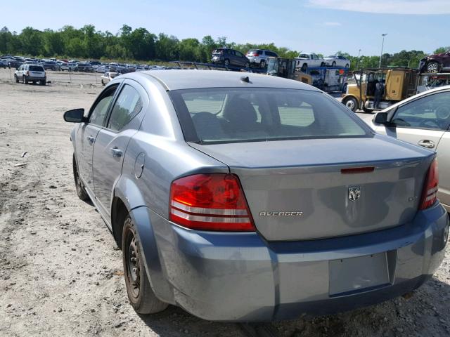 1B3LC56K28N171696 - 2008 DODGE AVENGER SX BLUE photo 3