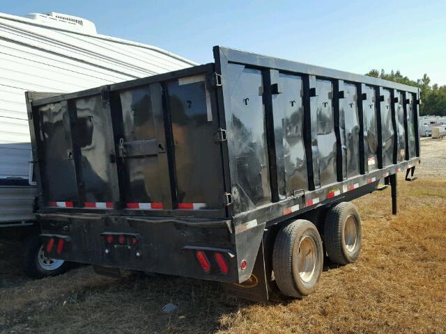 16VDX2026F2034925 - 2015 DUMP TRAILER BLACK photo 4