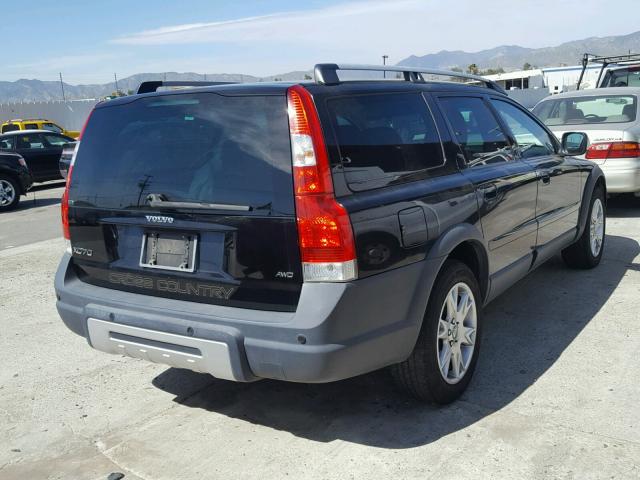 YV4SZ592671271565 - 2007 VOLVO XC70 BLACK photo 4