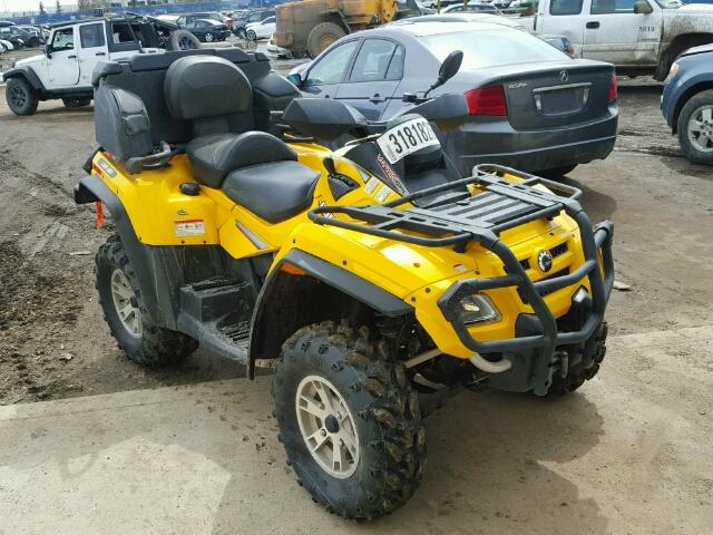 3JBEPCJ148J001126 - 2008 CAN-AM OUTLANDER YELLOW photo 1