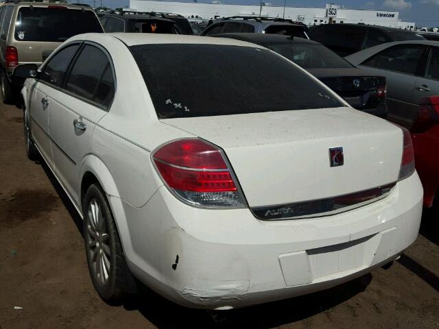 1G8ZV57797F269589 - 2007 SATURN AURA XR WHITE photo 3