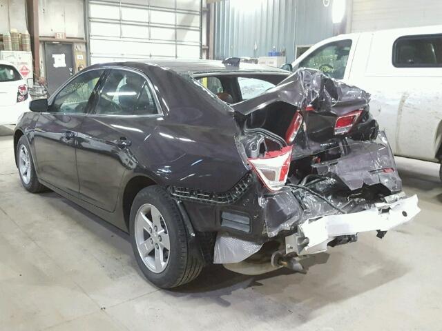 1G11C5SL9FF254501 - 2015 CHEVROLET MALIBU 1LT BLACK photo 3