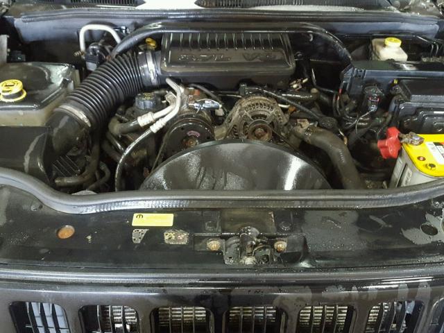 1J8HG48K56C123885 - 2006 JEEP COMMANDER BLACK photo 7