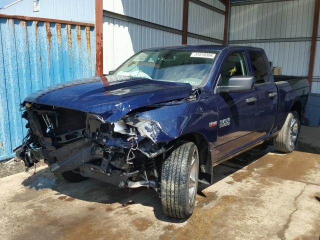 1C6RR7FT8GS291456 - 2016 RAM 1500 ST BLUE photo 2