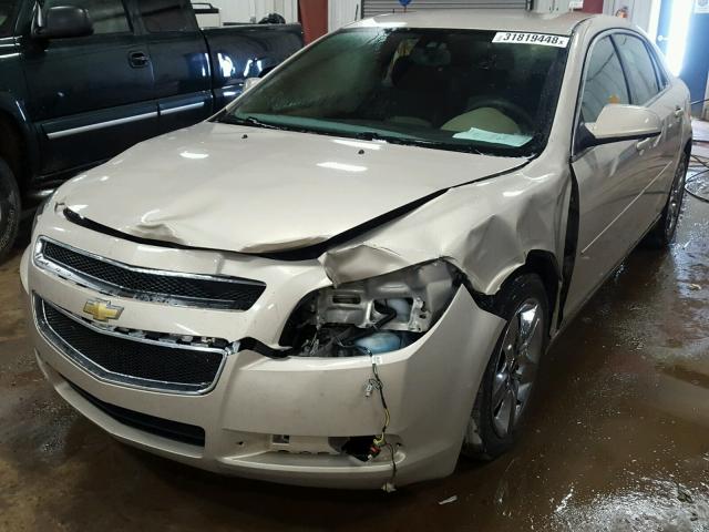 1G1ZH57B594218020 - 2009 CHEVROLET MALIBU 1LT 金色 照片 2