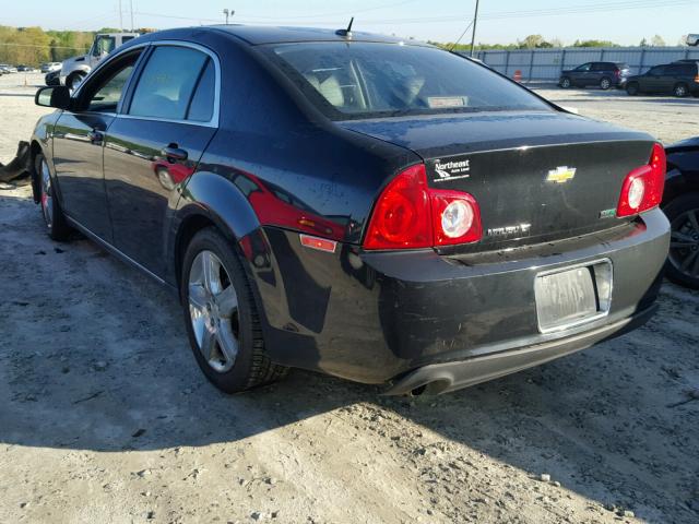 1G1ZD5EU2BF369469 - 2011 CHEVROLET MALIBU 2LT BLACK photo 3