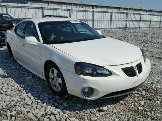 2G2WP552181107754 - 2008 PONTIAC GRAND PRIX WHITE photo 1