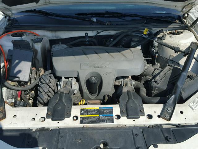 2G2WP552181107754 - 2008 PONTIAC GRAND PRIX WHITE photo 7