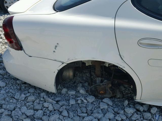 2G2WP552181107754 - 2008 PONTIAC GRAND PRIX WHITE photo 9
